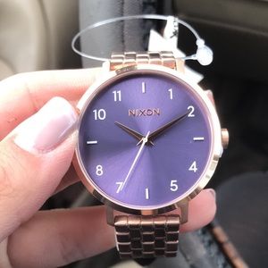 Rose Gold Nixon Watch